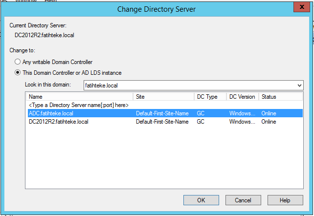 FSMO роли Windows Server 2019. Просмотр каталогов del,Type,dir. Type directory